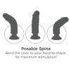 King Cock - Gode Vibrateur 17.78 Cm Naturel